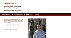 Desktop Screenshot of benjaminbrooks.net